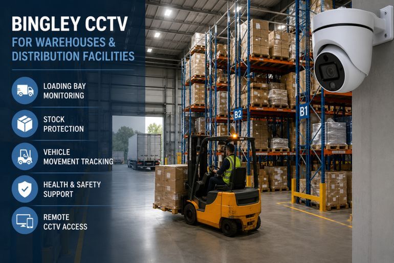 Bingley CCTV for Warehouses and Distribution Facilities: Improving Security and Operational Oversight